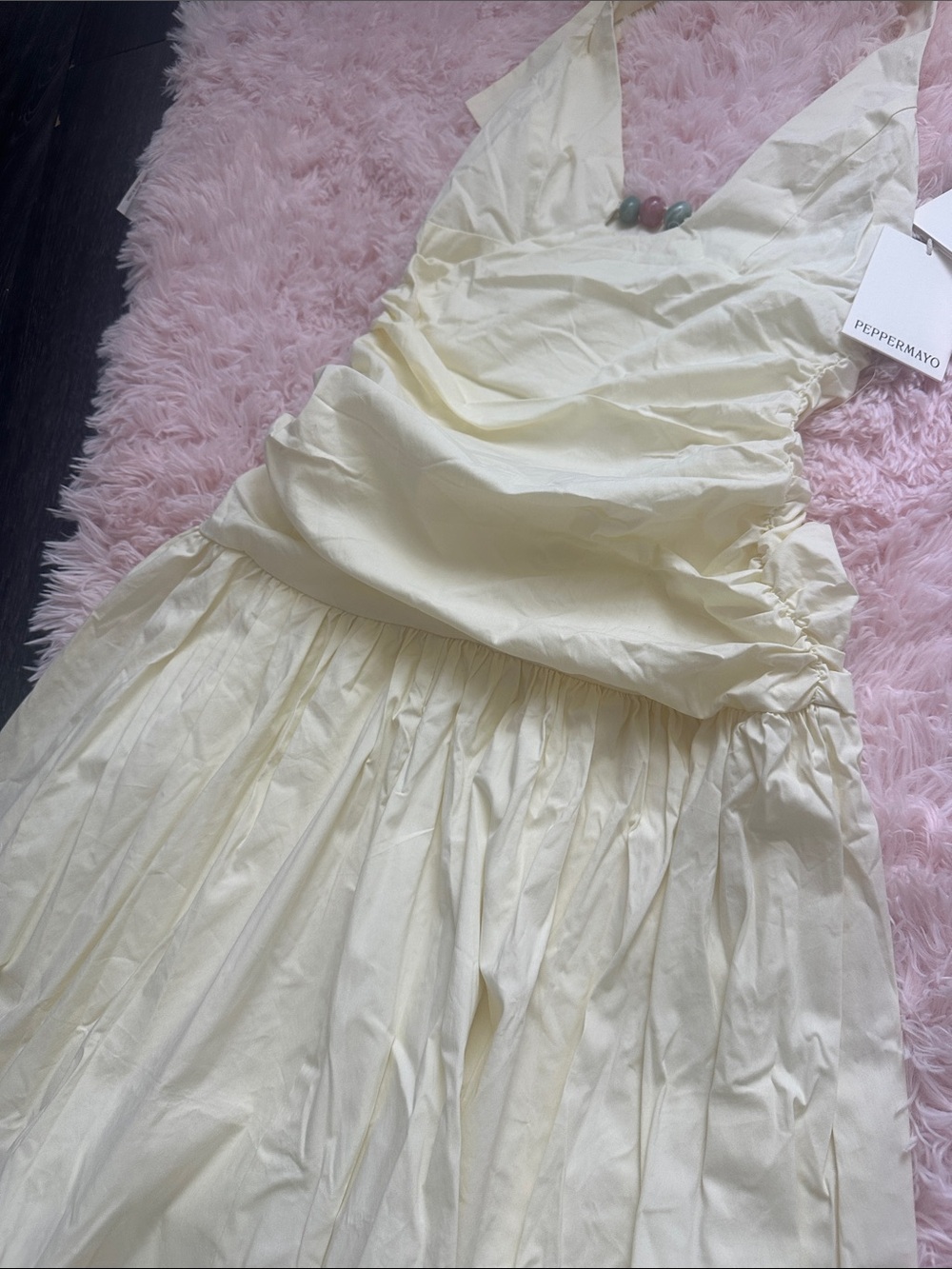 Pepper Mayo Yellow Val Maxi Dress - Picture 5 of 6